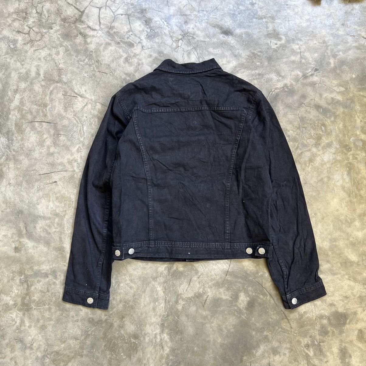 agnes b. Vintage Agnes B. Trucker Denim Jacket Size US M / EU 48-50 / 2 - 2 Thumbnail