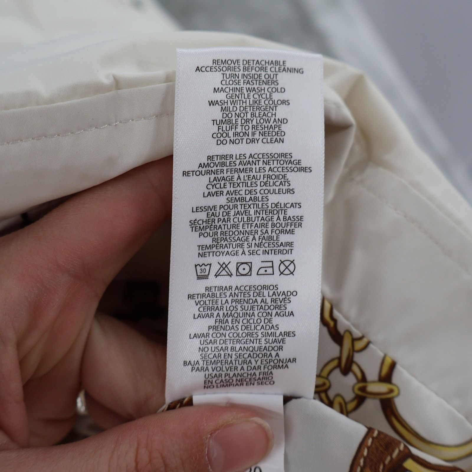 Lauren Ralph Lauren LRL Ralph Lauren Faux Fur Down Puffer Jacket Women XS White Size XS / US 0-2 / IT 36-38 - 14 Thumbnail