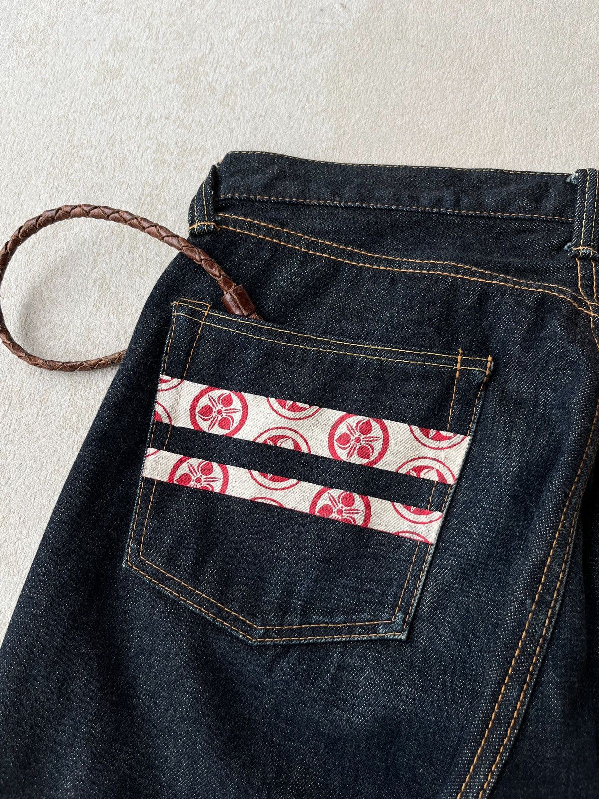 Momotaro Jeans Momotaro Japan Indigo Denim Oz Selvedge Jeans Size US 32 / EU 48 - 9 Thumbnail