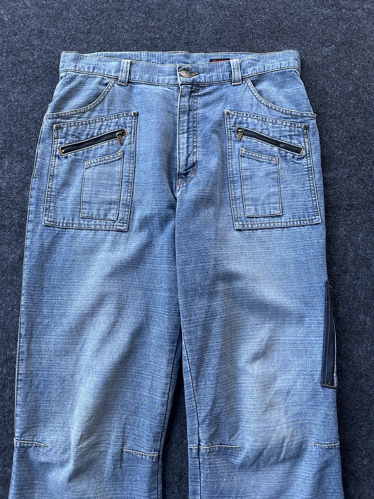 Dogtown × JNCO × Vintage Vintage Kissmark Baggy Loose Denim D233 Size US 34 / EU 50 - 3 Thumbnail