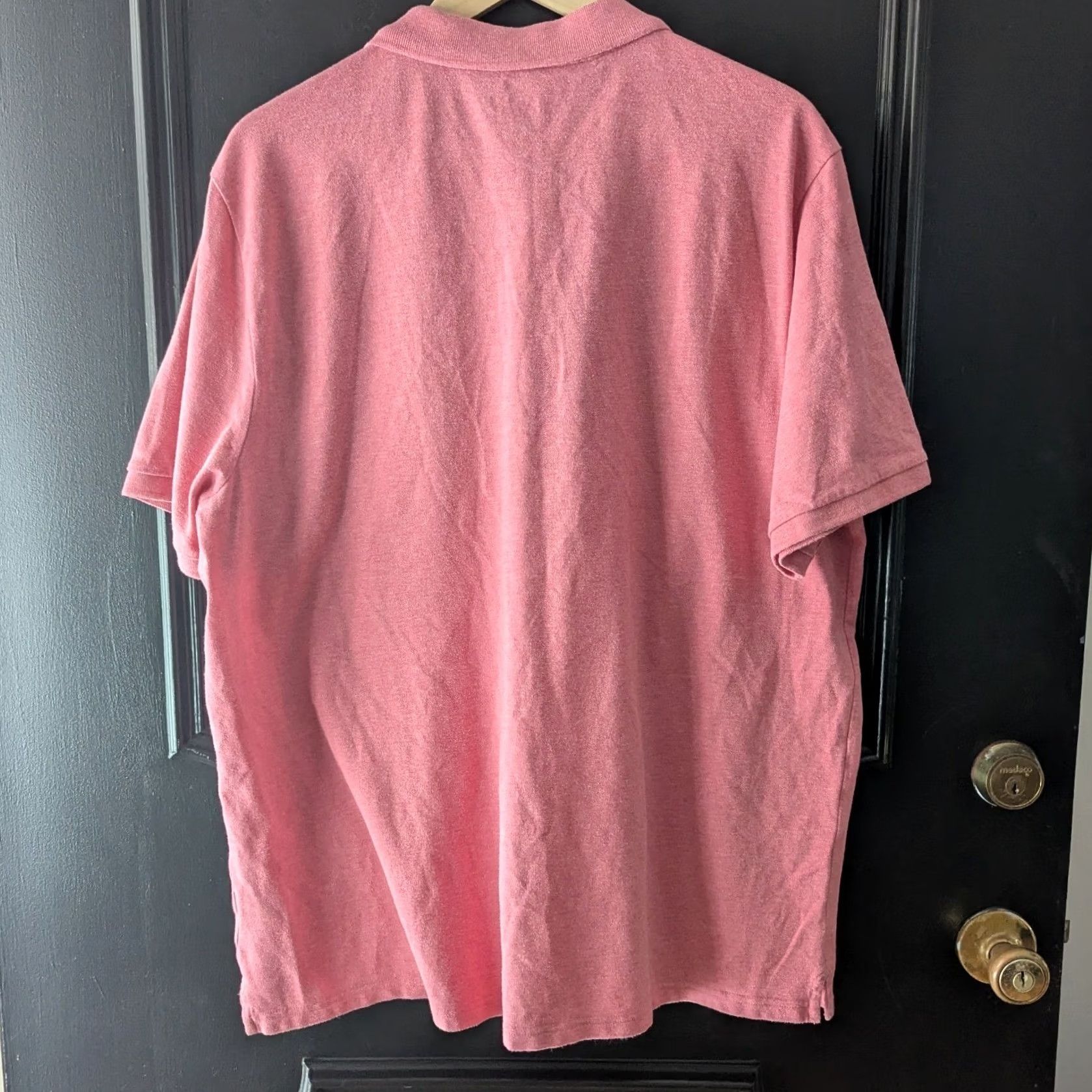 Vineyard Vines Vineyard Vines Polo Shirt Mens XL Pink Heathered Stretch Cotton Short Sleeve Shirt Size US XL / EU 56 / 4 - 4 Thumbnail