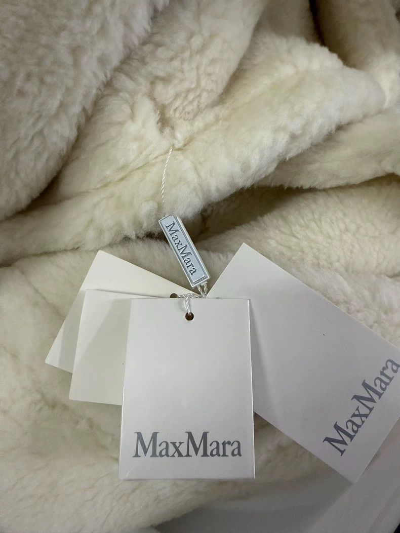 Max Mara Max Mara Teddy Bear Alpaca Blend Coat Size XS / US 0-2 / IT 36-38 - 4 Thumbnail
