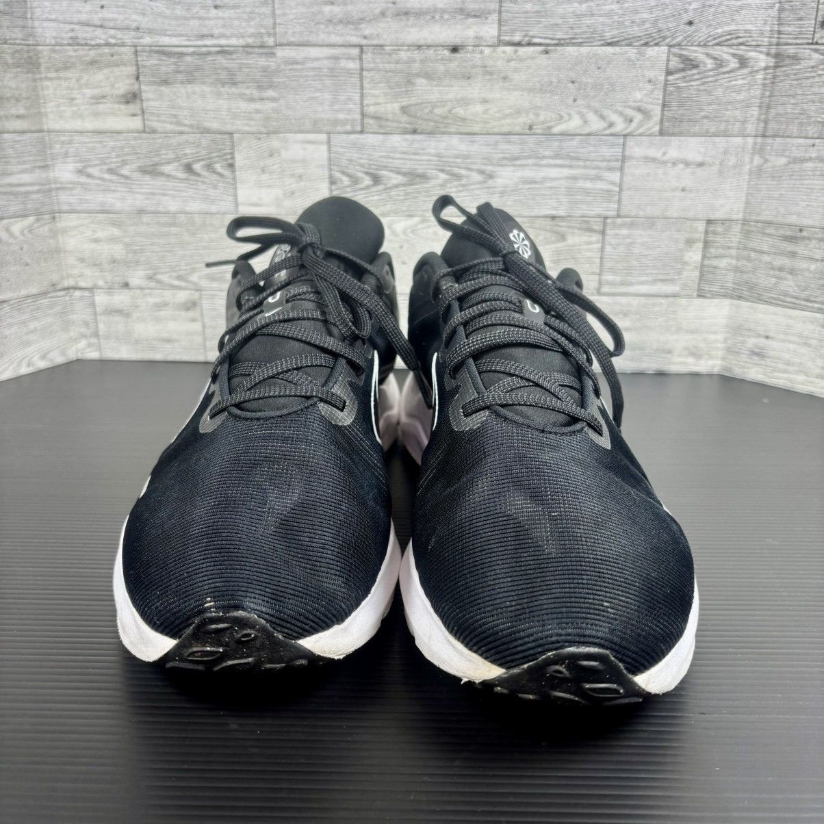 Nike Nike Downshifter Sz 13Black/White/Dark Smoke Grey Men's 12 Size US 13 / EU 46 - 2 Thumbnail