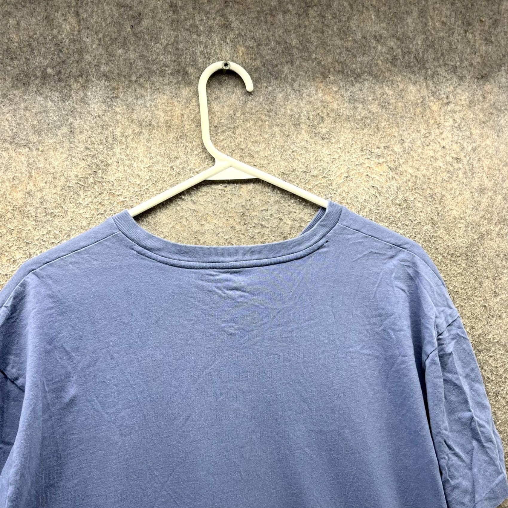 Polo Ralph Lauren Polo Ralph Lauren Shirt Mens Medium Blue V-Neck Yellow Pony Logo Cotton Casual Shirts T-Shirt Short Sleeve Size US M / EU 48-50 / 2 - 6 Thumbnail