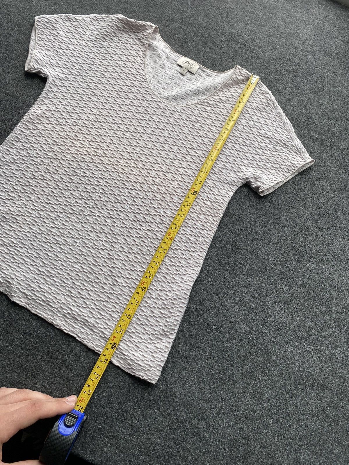 Armani 🔥Armani Collezioni Designer Luxury top tee m 44 size Size M / US 6-8 / IT 42-44 - 5 Thumbnail