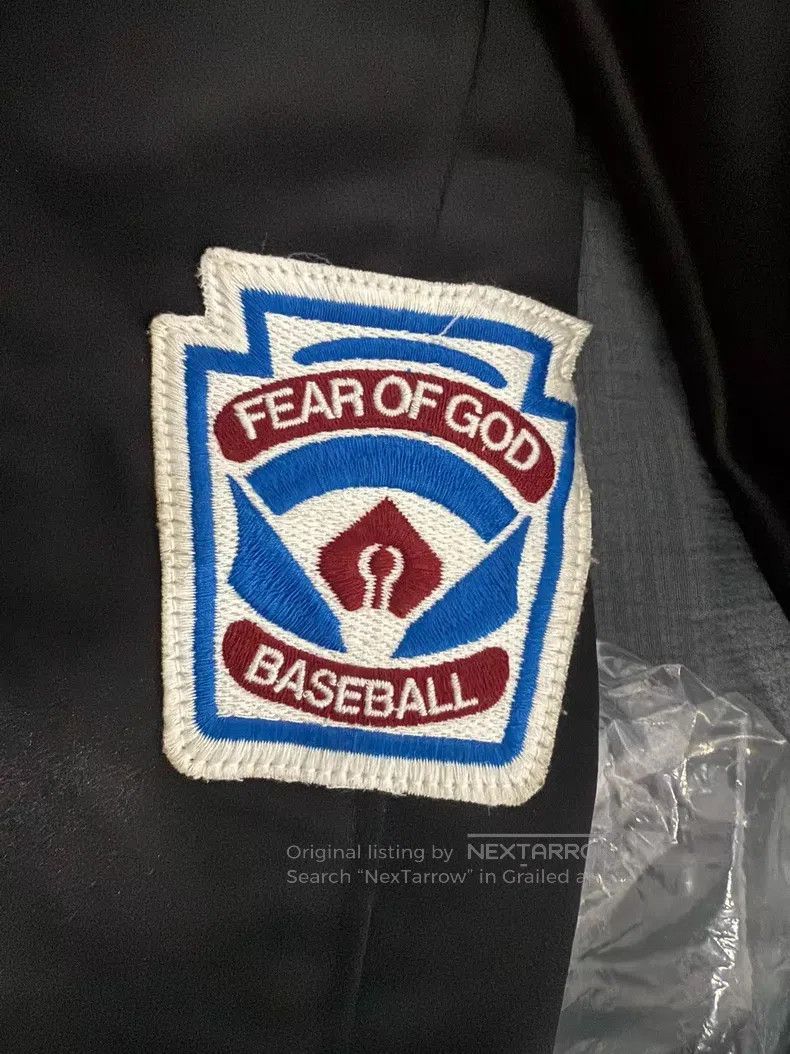 Fear of God Fear of God Silk medal baseball jacket Size US L / EU 52-54 / 3 - 5 Thumbnail