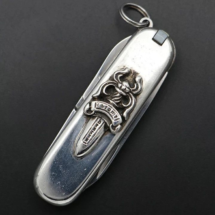Chrome Hearts Chrome Hearts Victorinox Dagger Army Knife Silver Size ONE SIZE - 2 Thumbnail