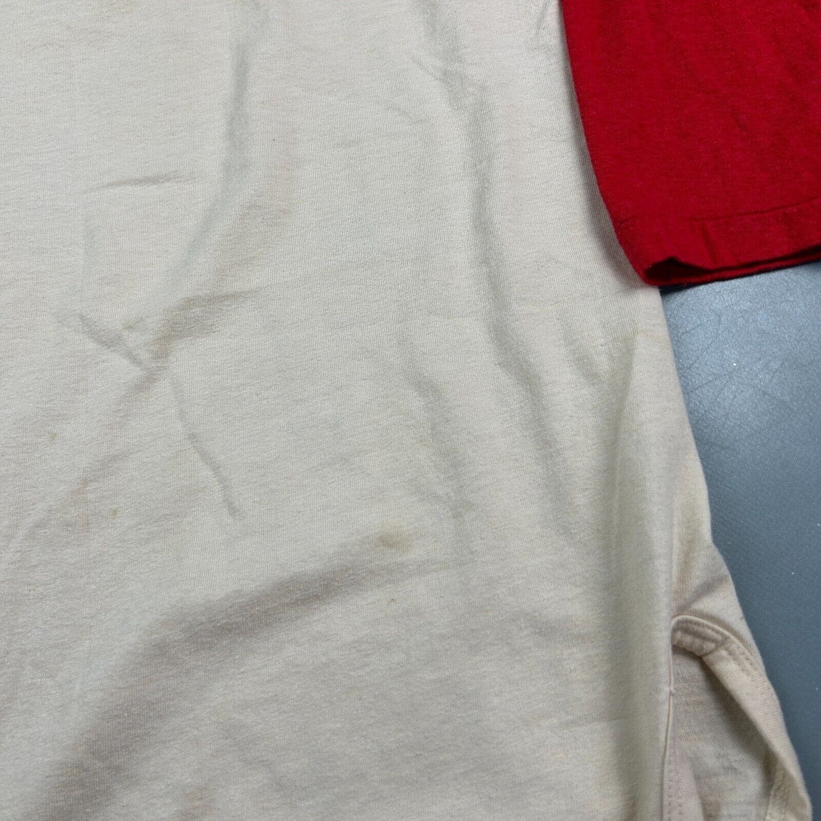 Champion VINTAGE 80s | Boston Red Sox Henley 3/4 Sleeve T-Shirt sz M Size US M / EU 48-50 / 2 - 10 Thumbnail