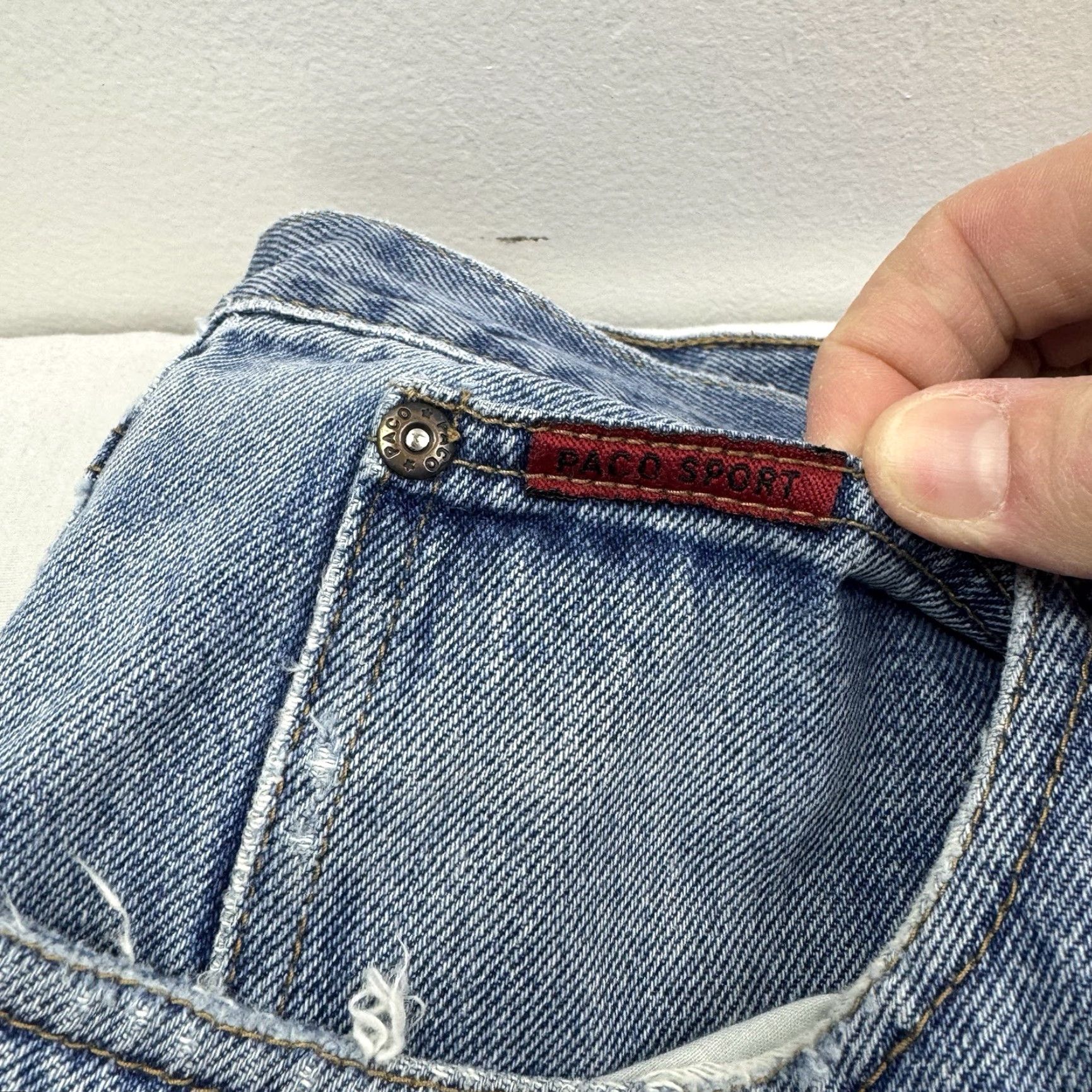 Vintage VINTAGE Paco Sport Jeans Adult 40x32 Carpenter Baggy Hip Hop Punk Y2K 90s Size US 40 / EU 56 - 6 Thumbnail