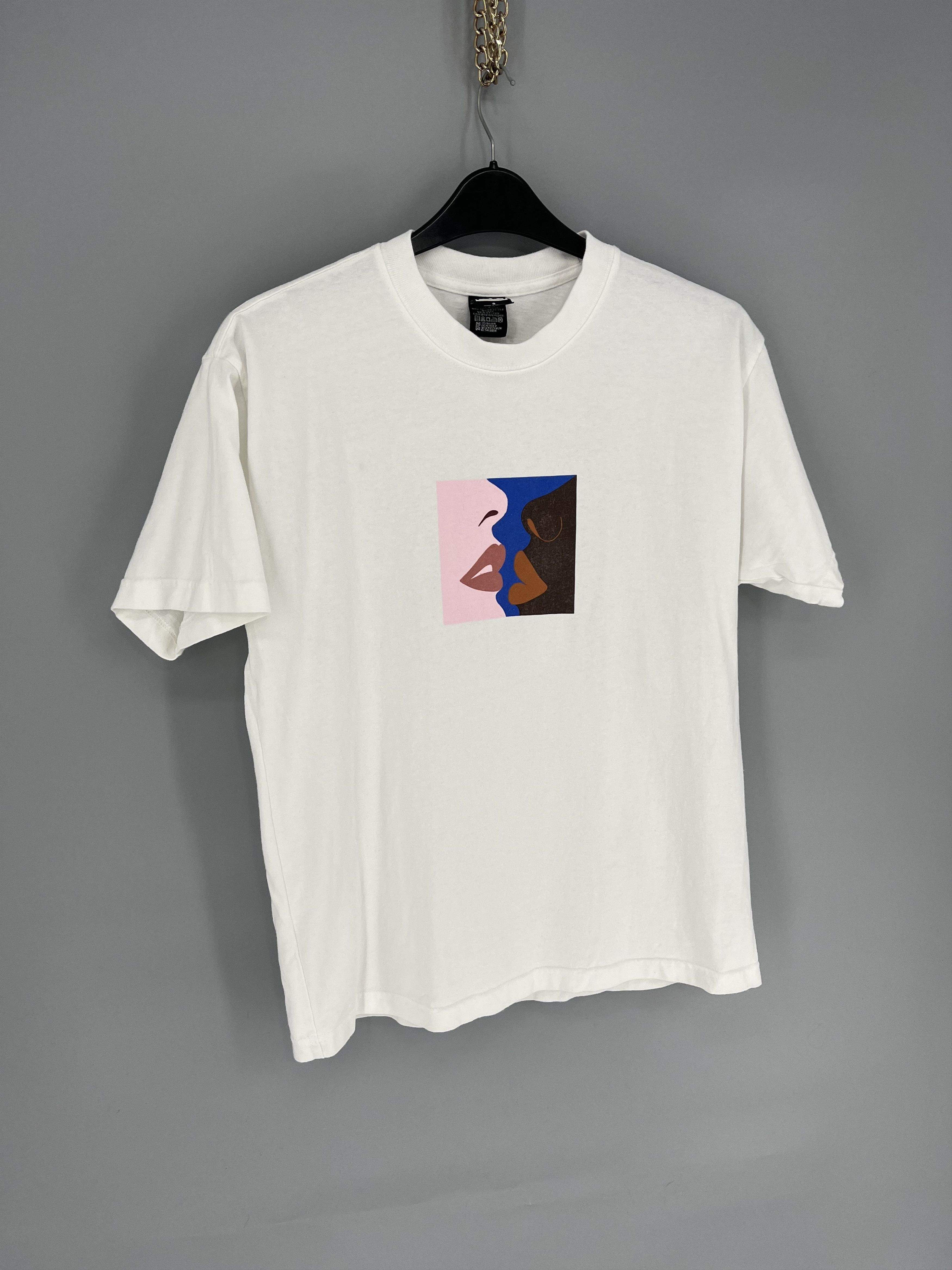 Japanese Brand × Obey Vintage Obey 90s Made in USA White Graphic Tee Shirt Y2K M Size US S / EU 44-46 / 1 - 2 Thumbnail