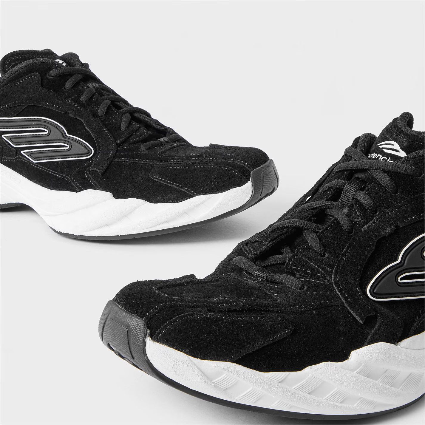 Balenciaga o1g2r1mq0226 Runners Sneakers in Black Size US 9 / EU 42 - 4 Thumbnail
