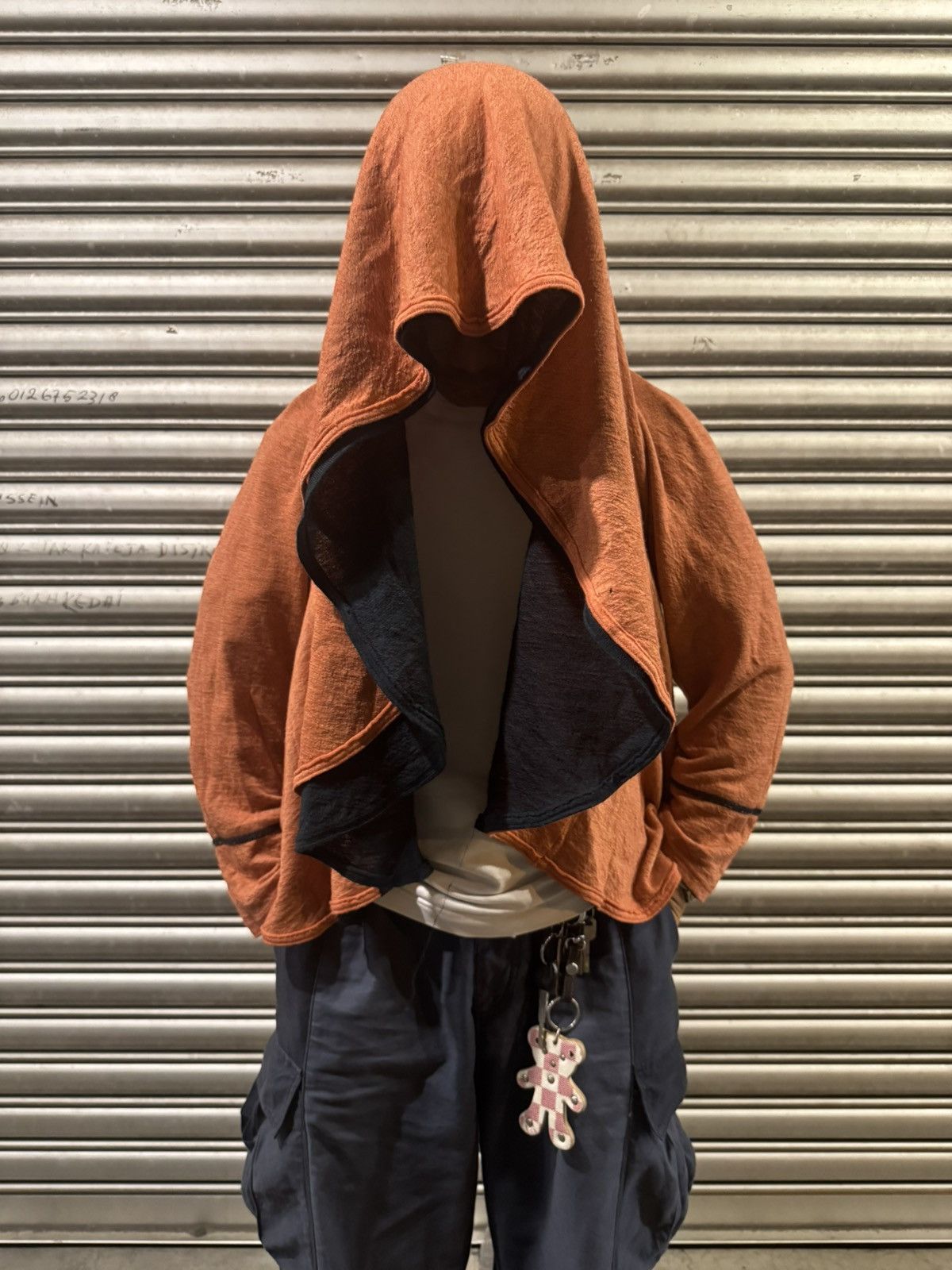 Y's × Yohji Yamamoto double layer shawl cardigan Size M / US 6-8 / IT 42-44 - 18 Thumbnail