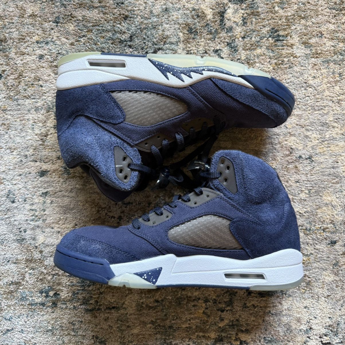 Jordan Brand Final Drop - Air Jordan 5 Retro - Midnight Navy Size US 12 / EU 45 - 3 Thumbnail