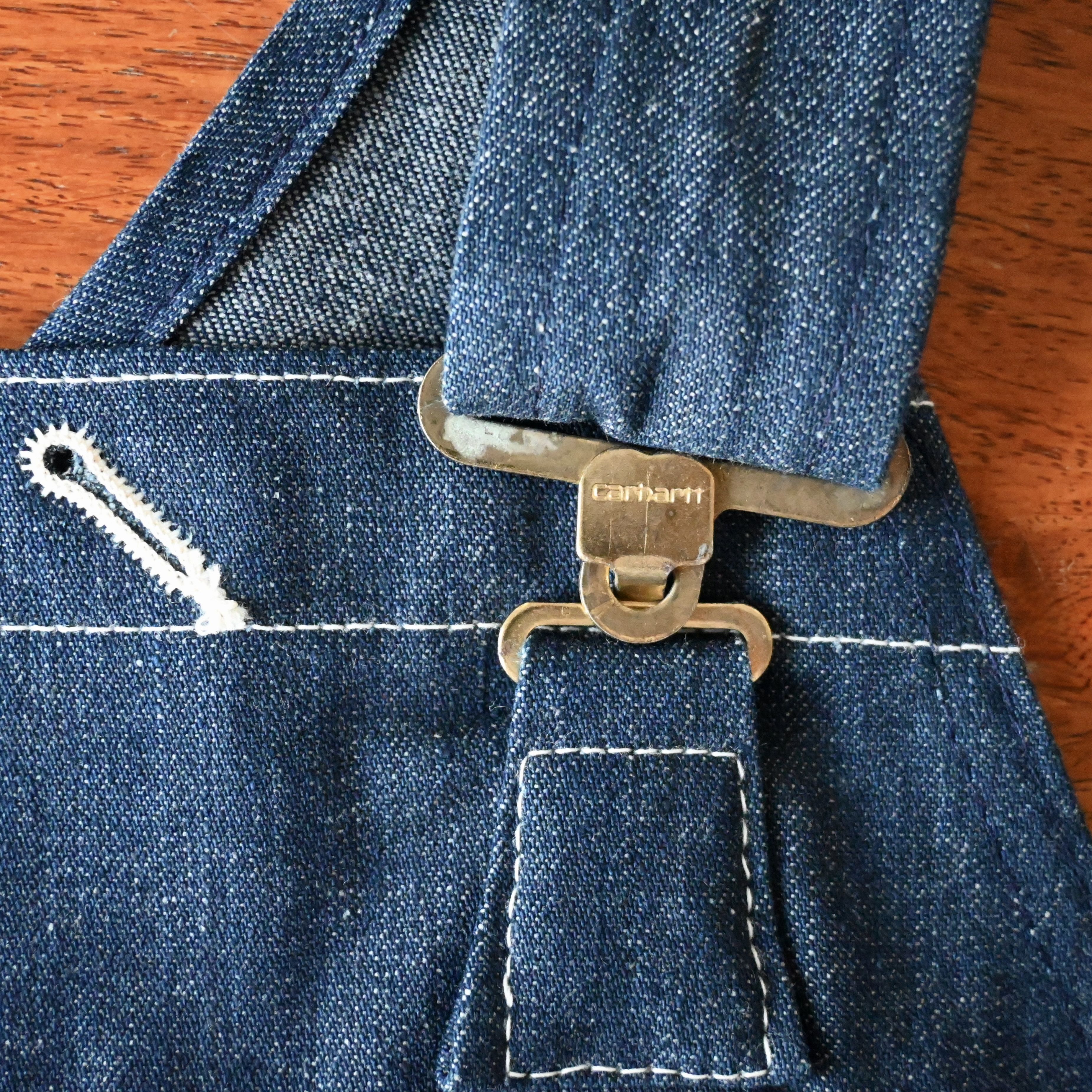 Carhartt DEADSTOCK, 1970s carhartt denim bib overalls Size US 42 / EU 58 - 11 Thumbnail