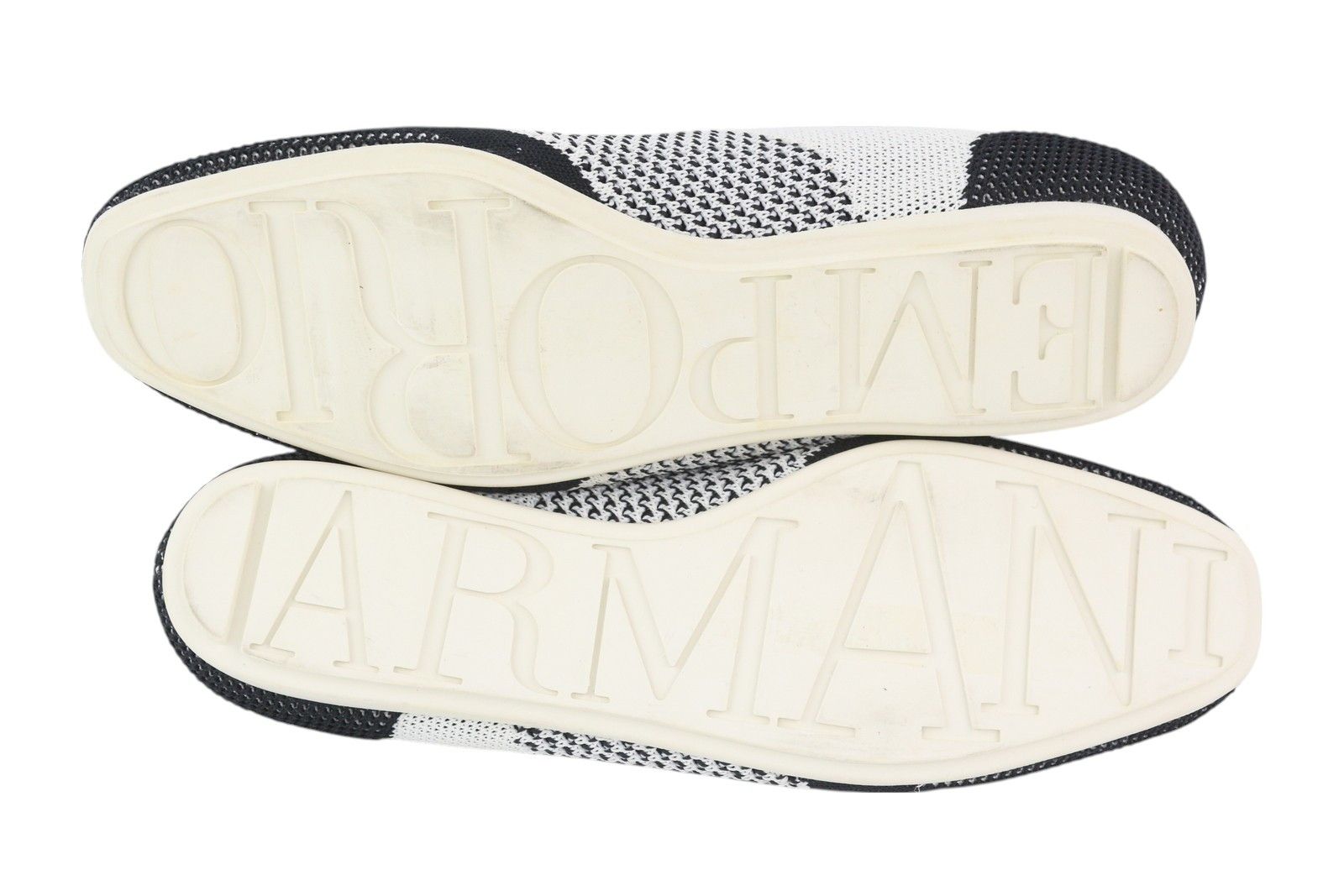 Emporio Armani EU37 Low Top Lace Up Knitted Sneakers 84778 Size US 6 / IT 36 - 7 Thumbnail