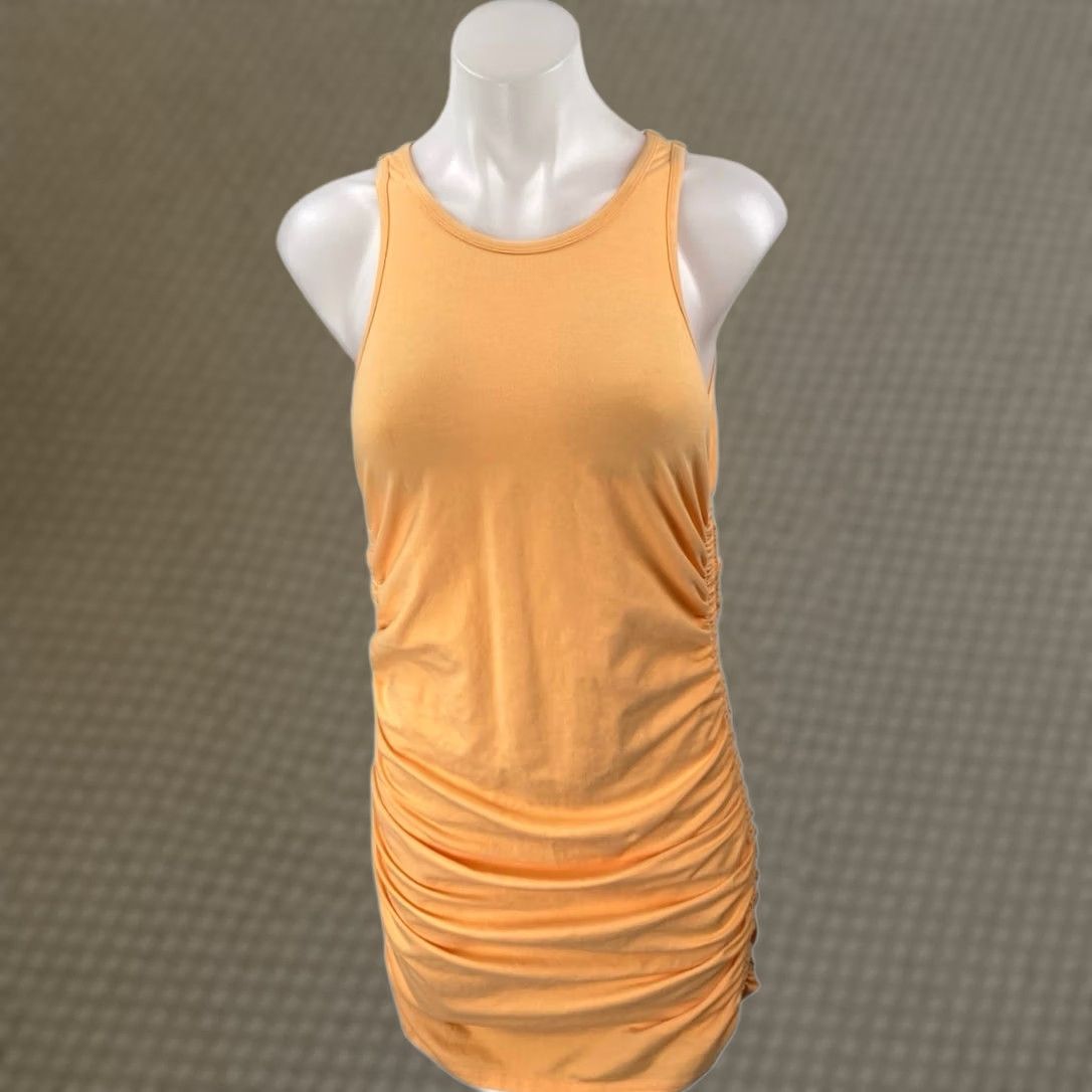 aritzia orange dress Sandrine size 4 Aritzia Contour Women's Orange One