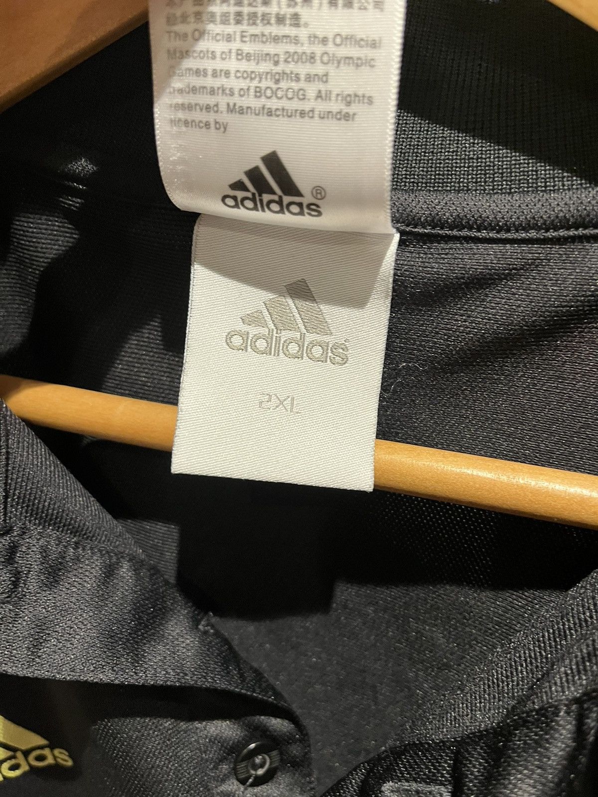 Adidas × USA Olympics × Vintage Vintage Adidas Olympic polo t-shirt Size US XXL / EU 58 / 5 - 4 Thumbnail