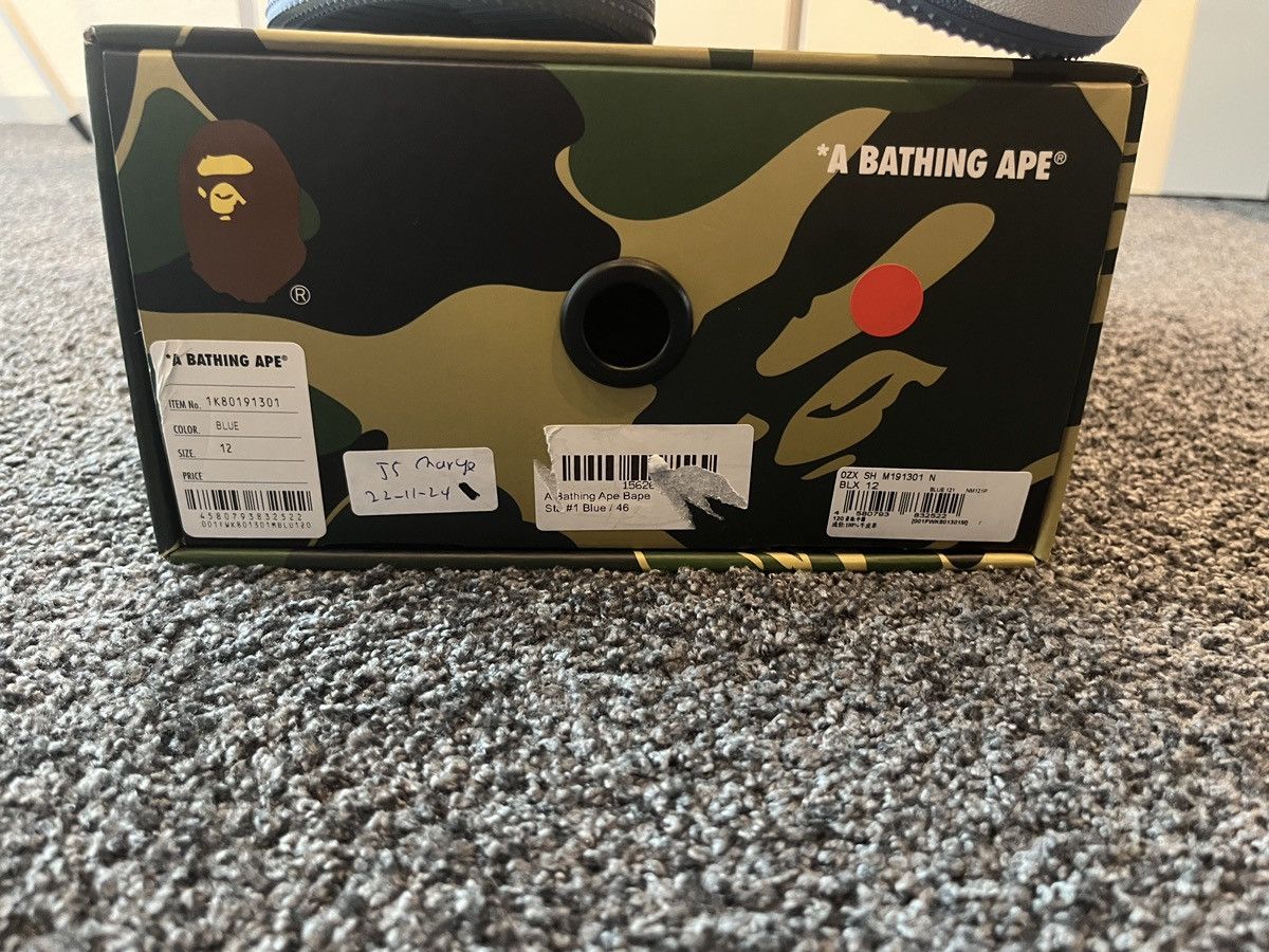 Bape !SOLD! Bape sta #1 blue Size US 12 / EU 45 - 8 Thumbnail