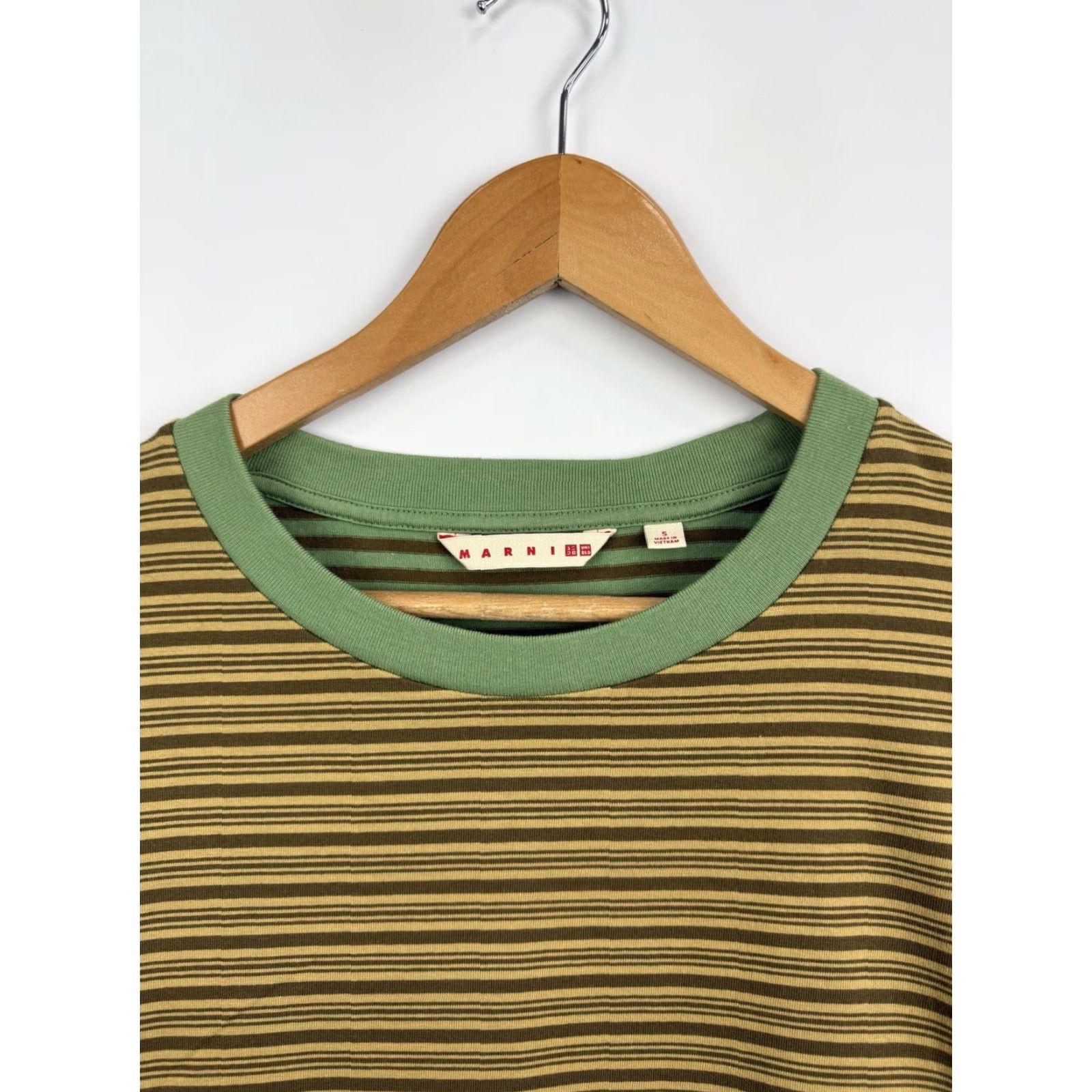 Marni Marni Uniqlo Rare Edition Striped T-Shirt Y2K SS22 Multicolor Striped Size S Men Shirt Size US S / EU 44-46 / 1 - 4 Thumbnail