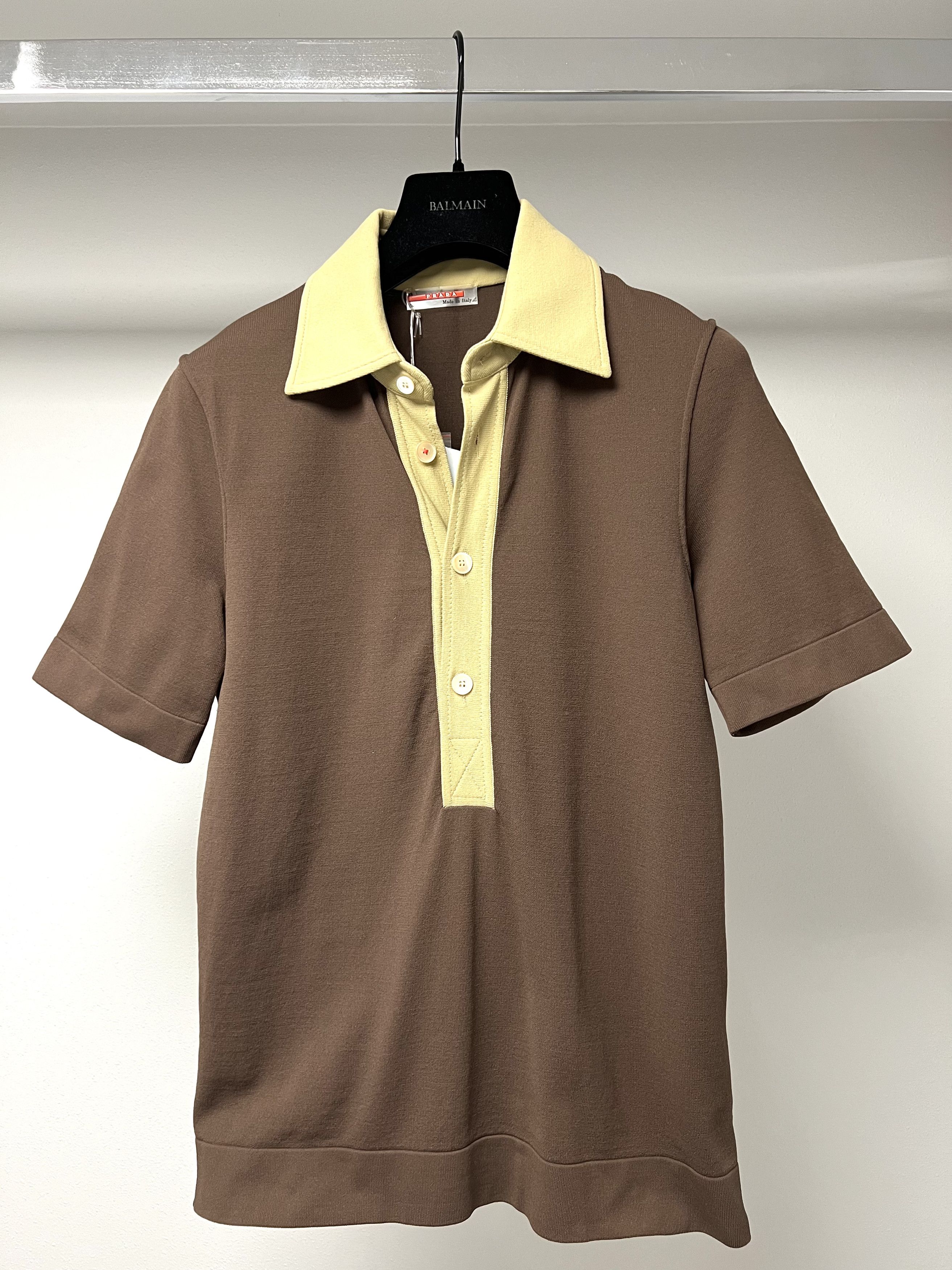 Prada PRADA SPORT, MENS POLO SHIRT W / SHORT SLEEVES Size US M / EU 48-50 / 2 - 2 Thumbnail