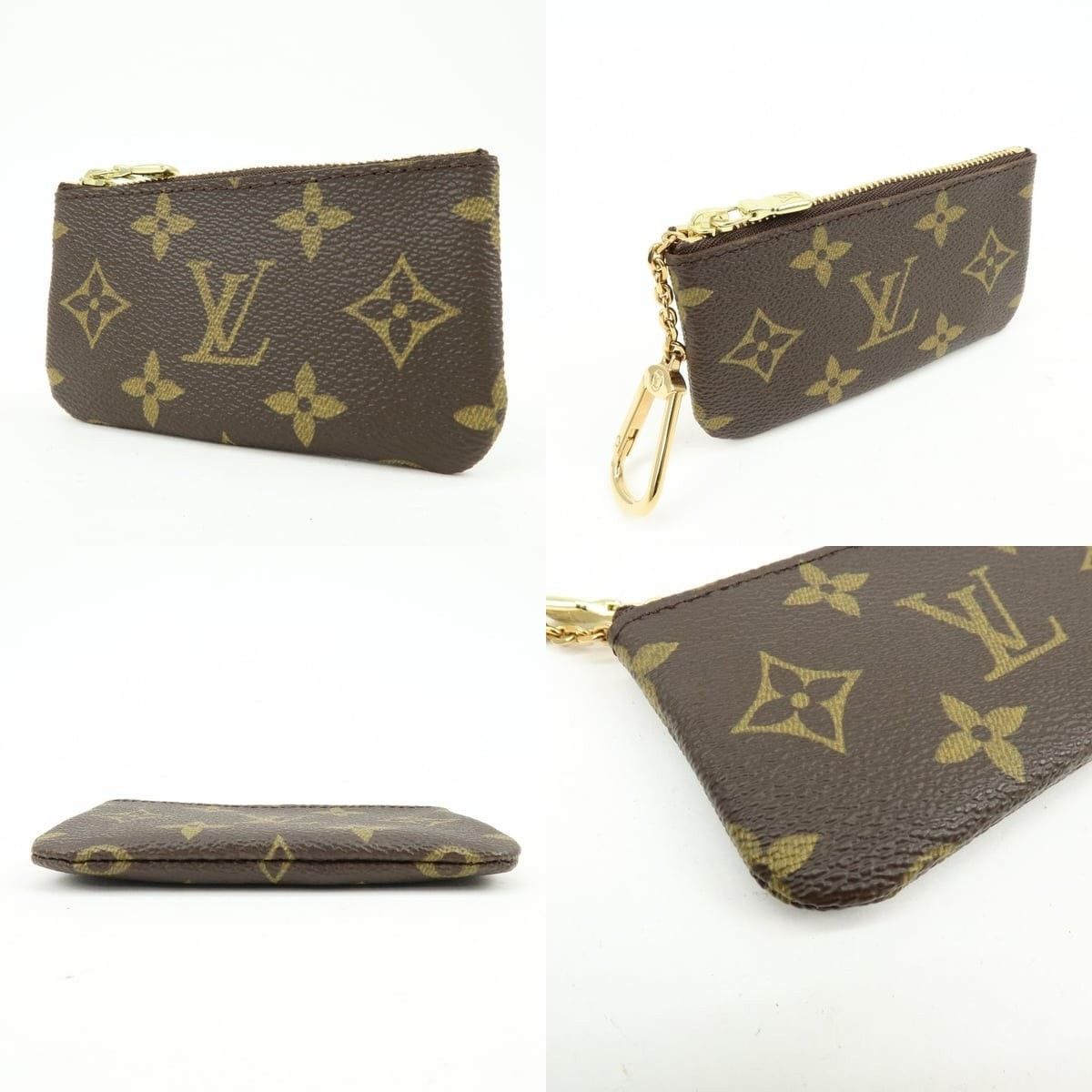 Louis Vuitton Louis Vuitton Monogram Pochette Cles Key Pouch Size ONE SIZE - 3 Thumbnail