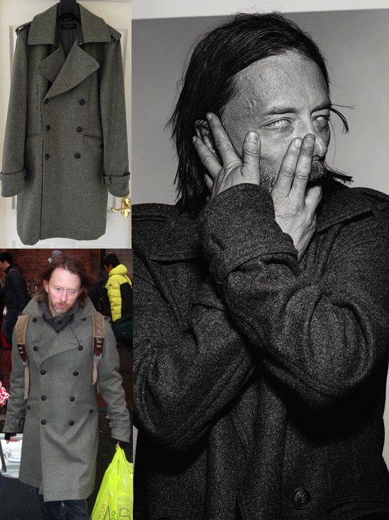 Rag Bone Rag Bone Wellington Trench Coat Heather Green Thom Yorke Grailed