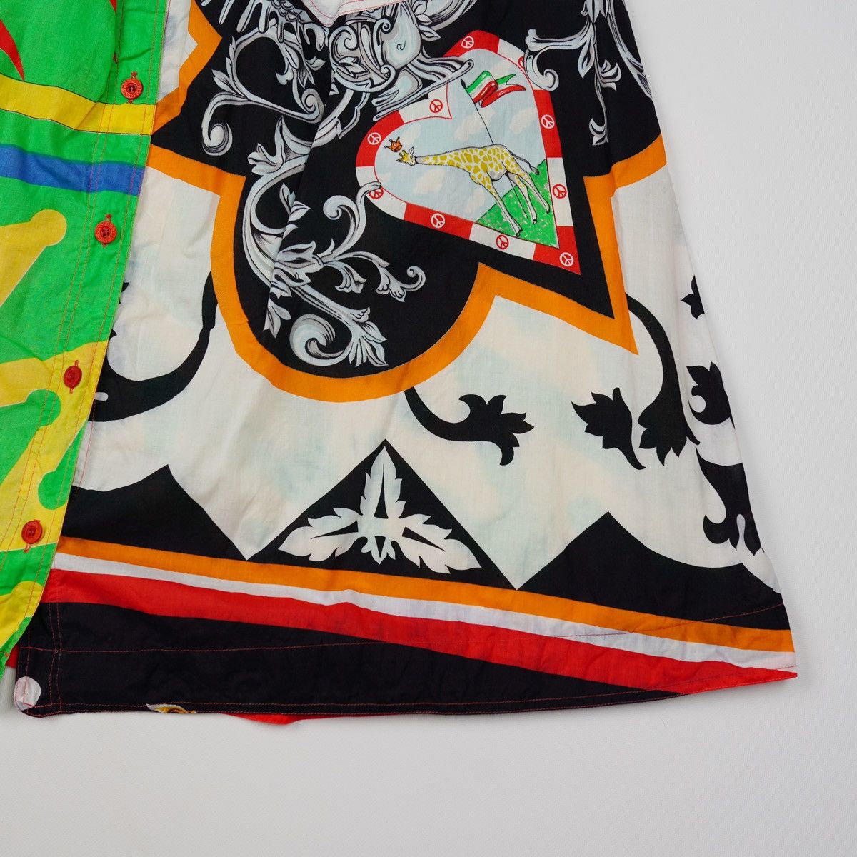 Moschino Moschino Jeans Vintage Full Printed Long Skirt Size 32" / US 10 / IT 46 - 4 Thumbnail