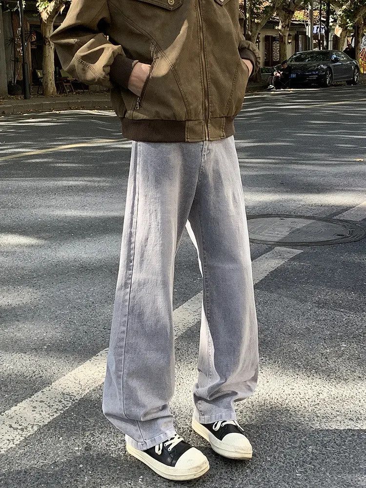 Japanese Brand × Jean Retro loose washed straight leg jeans Size US 32 / EU 48 - 4 Thumbnail