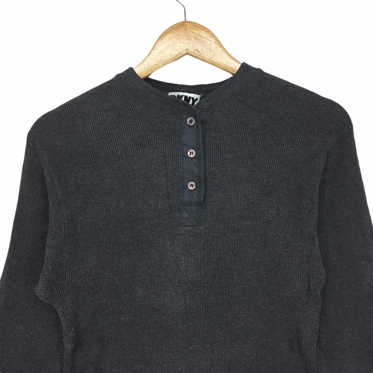 Vintage Vtg DKNY Jeans Long Sleeve T-Shirt Streetwear Clothing Size S / US 4 / IT 40 - 2 Thumbnail