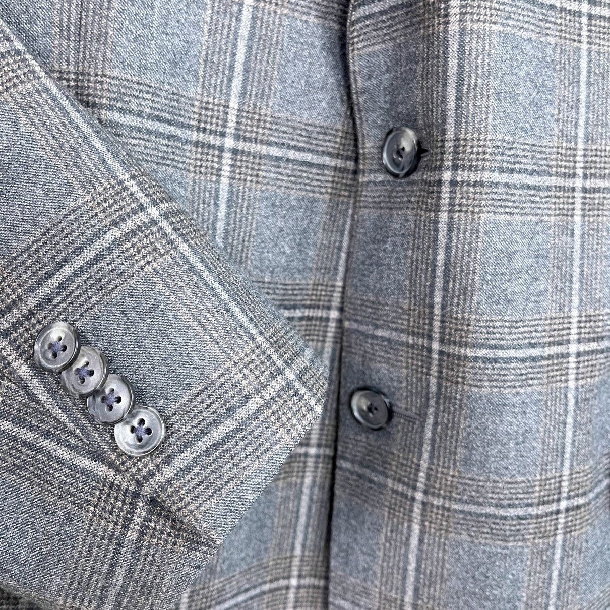 Jos. A. Bank Jos A Bank Reserve Marzotto Super 110s Sport Coat Mens 42R Size 42R - 3 Thumbnail