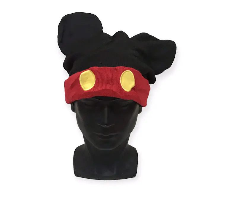 image of Disney Mickey Mouse Bunny Horn Beanie Hat, Men's