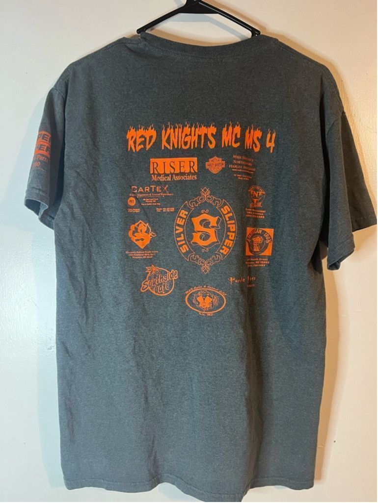 Gildan Men's Gildan poker Run Graphic Tee Shirt Size M Gray Size US M / EU 48-50 / 2 - 2 Thumbnail