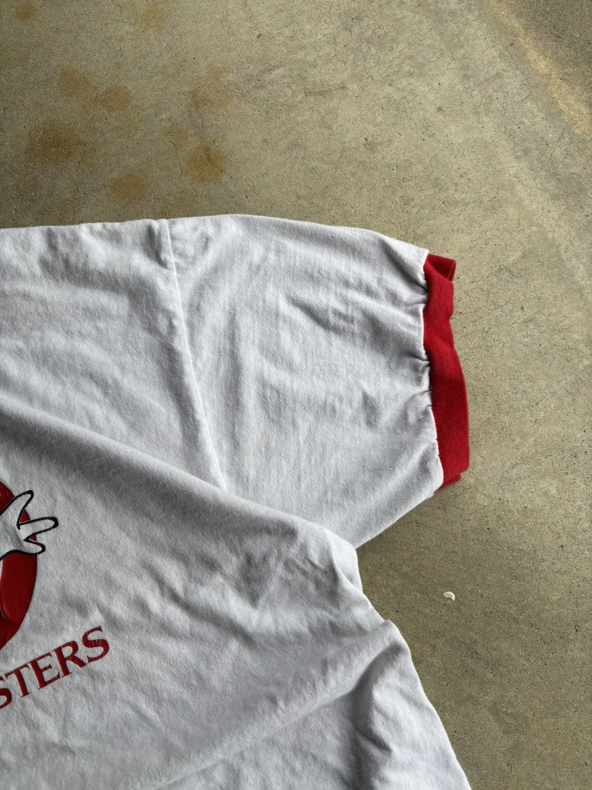 Other Vintage Early 2000s Ghostbusters Logo Boxy White Ringer Tee Size US XL / EU 56 / 4 - 5 Thumbnail