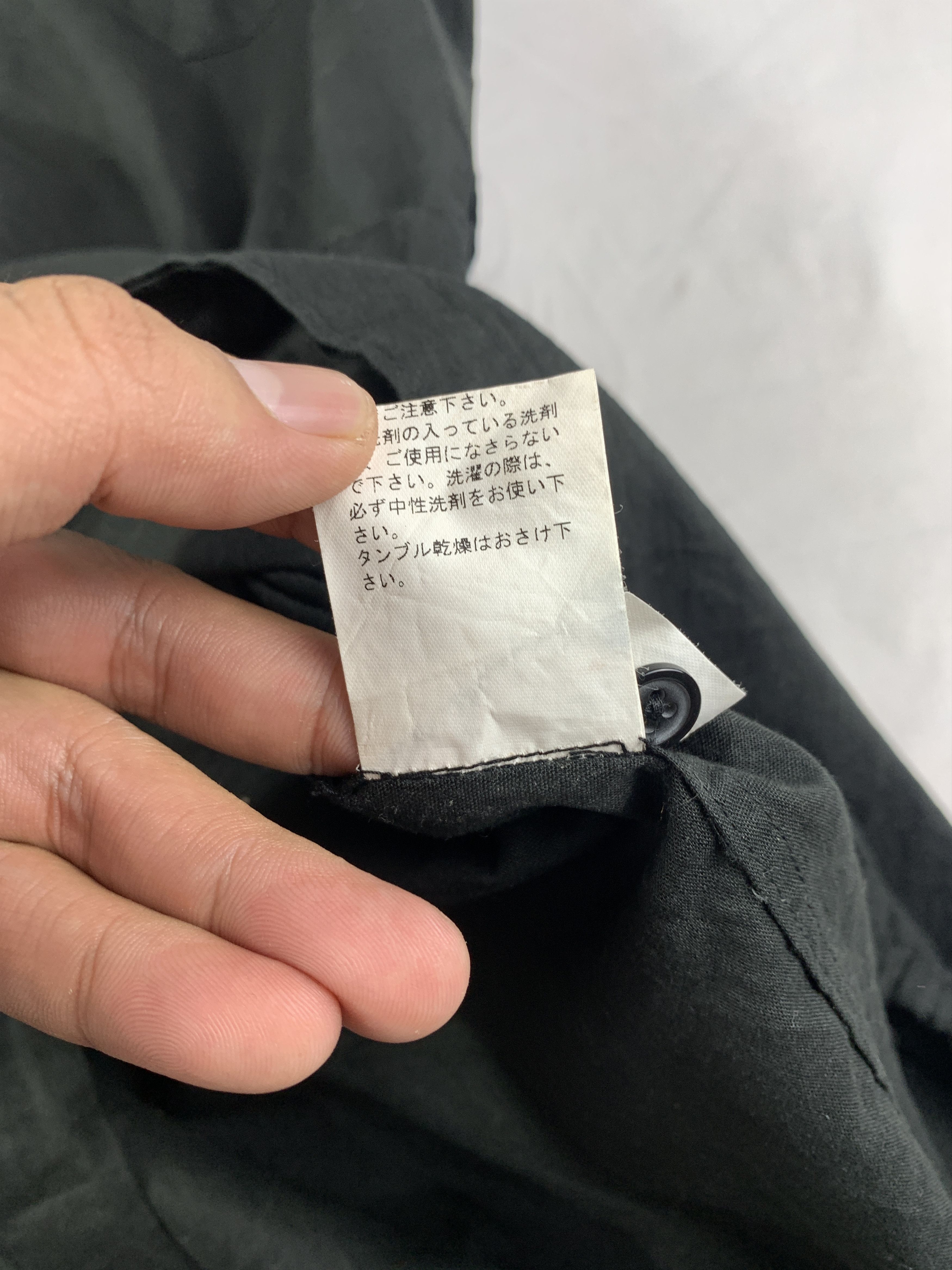 Japanese Brand PPFM Black Parka Dress (M) Size M / US 6-8 / IT 42-44 - 13 Thumbnail