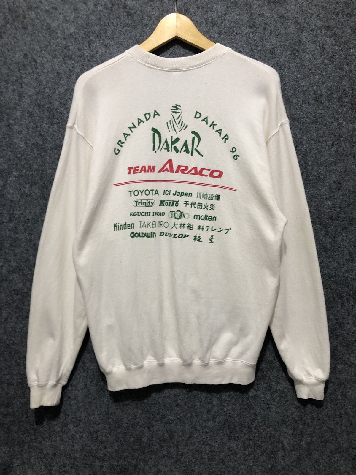Vintage Granada Dakar 96 Team Araco Sweatshirt