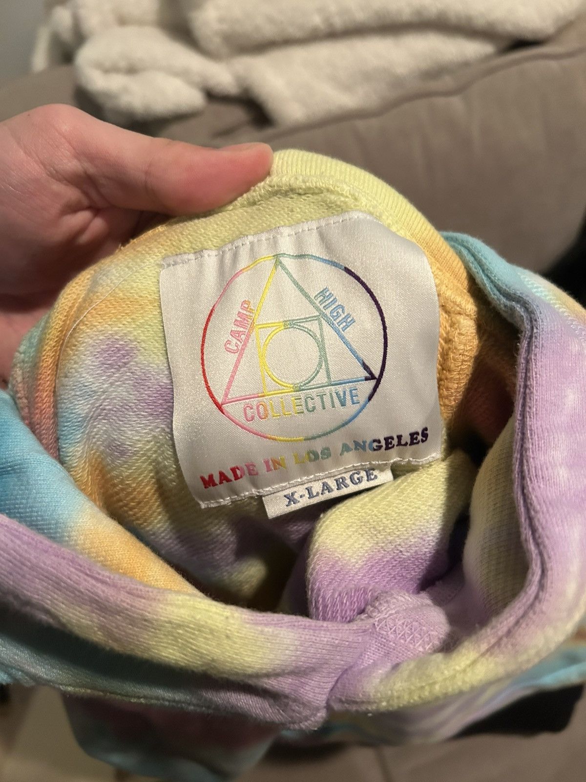 Camp High Camp High Collective “Keep Your Circle Small” Tie Dye Hoodie Size US XL / EU 56 / 4 - 4 Thumbnail