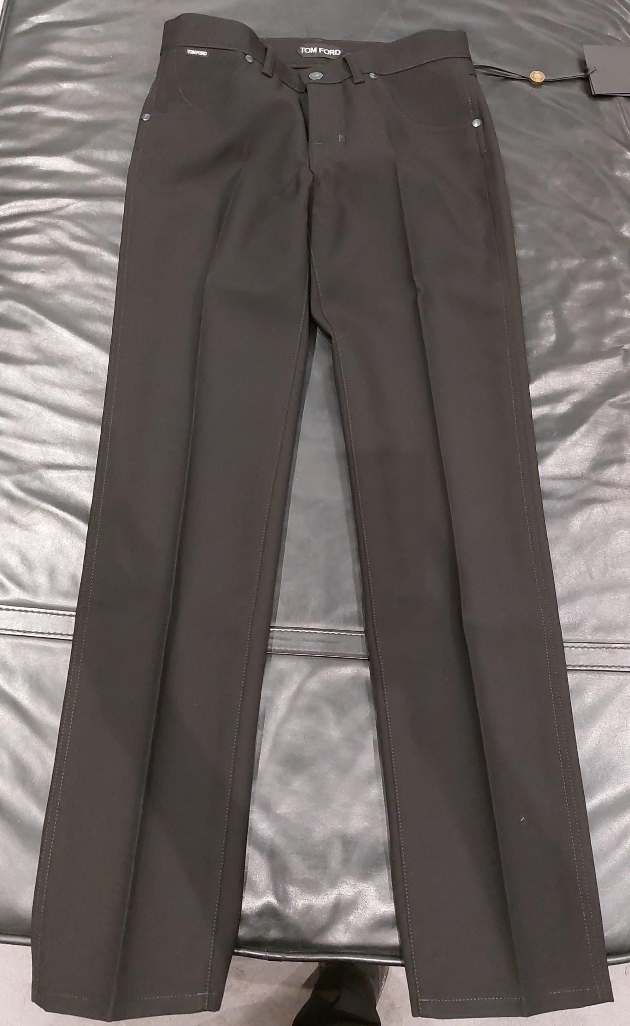 Tom Ford o1loc1c0824 TFP254 Pant in Khaki Size US 30 / EU 46 - 1 Thumbnail