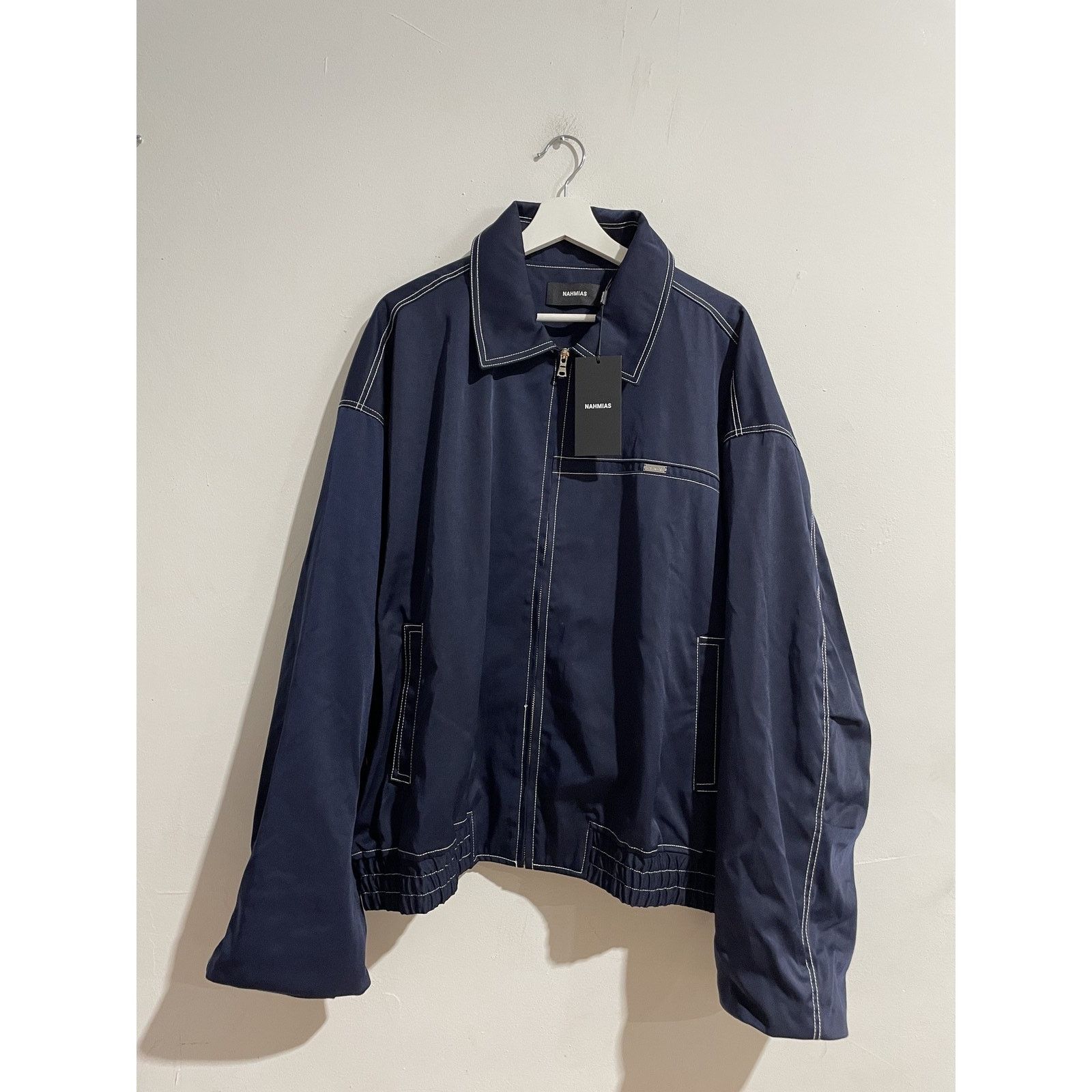 Nahmias NAHMIAS TECH TWILL COACH JACKET SIZE XXL NEW Size US XXL / EU 58 / 5 - 1 Thumbnail