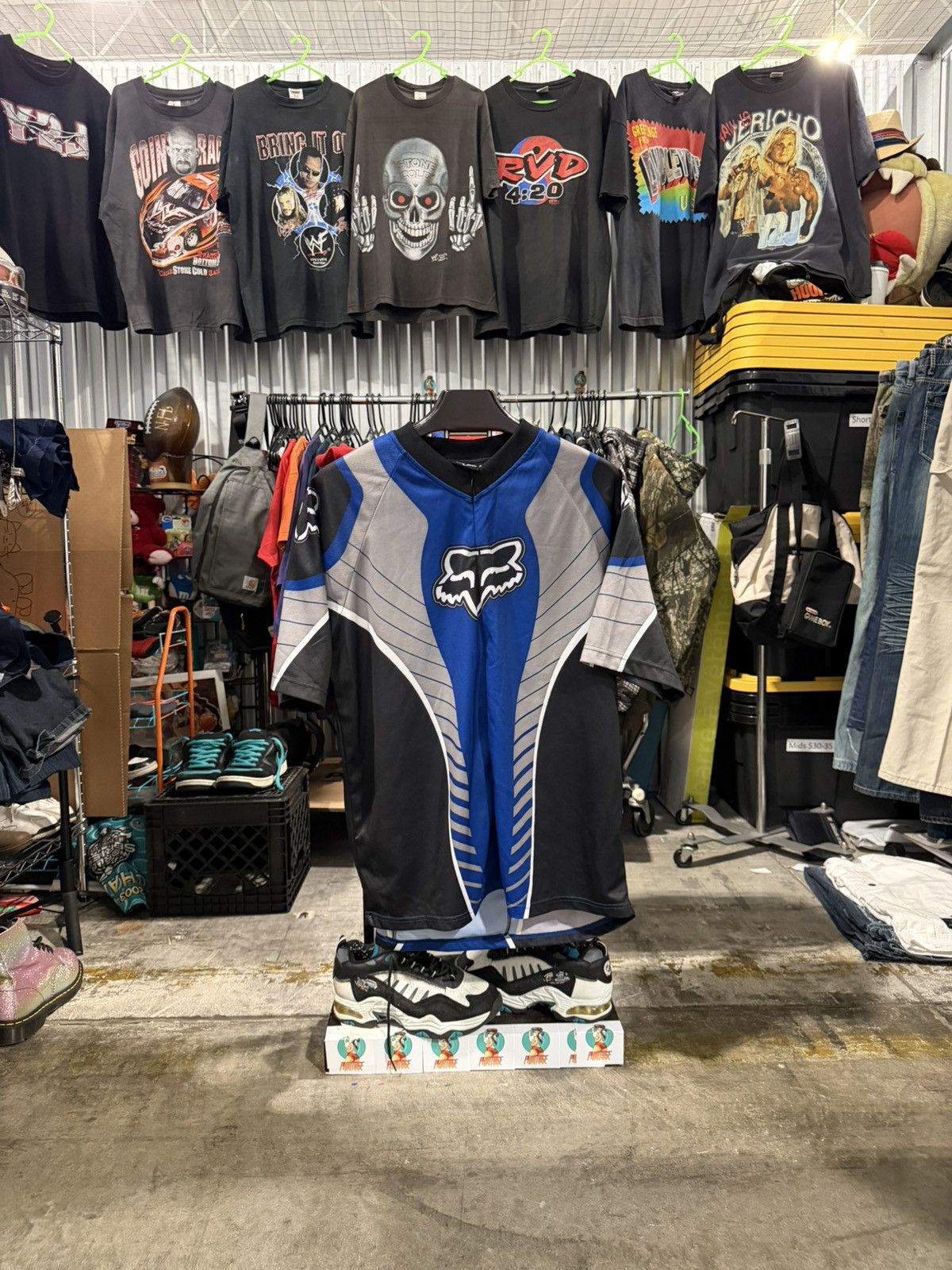 Fox Racing Vintage 2000's Y2K Fox jersey moto racing | Grailed