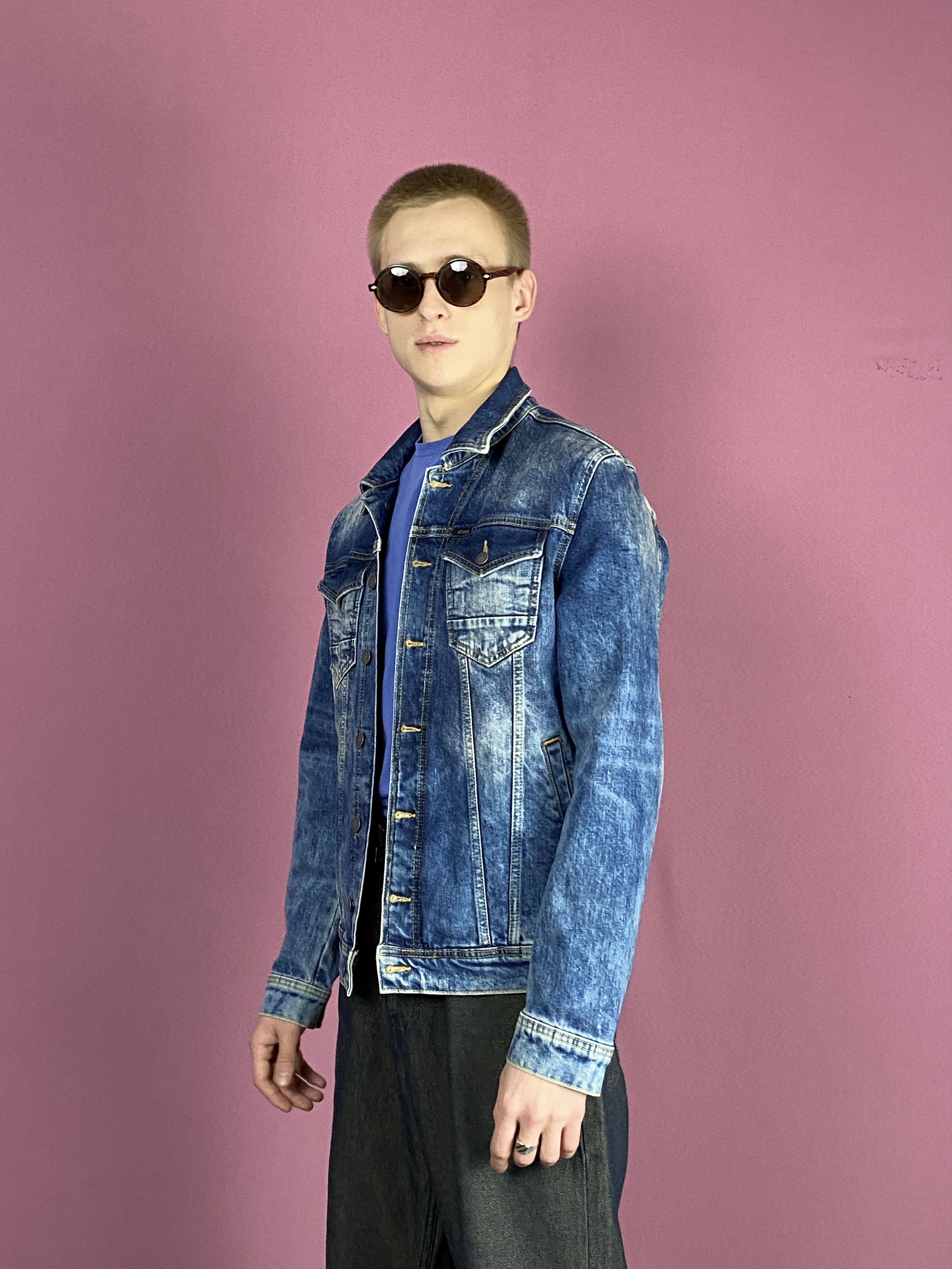 Guess Guess Vintage Men's Denim Jacket - M Jean Blazer Size US M / EU 48-50 / 2 - 3 Thumbnail