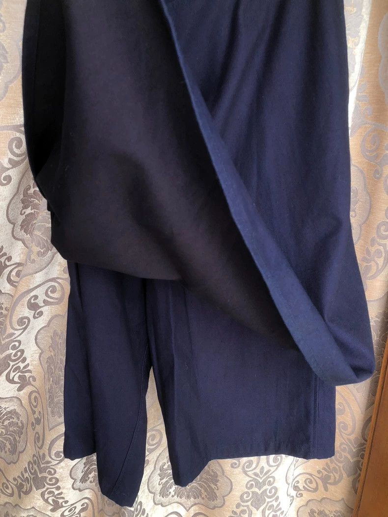 Yohji Yamamoto Yohji Yamamoto size 1 Irregular culottes pants Size 24" / US 00 / IT 34 - 3 Thumbnail