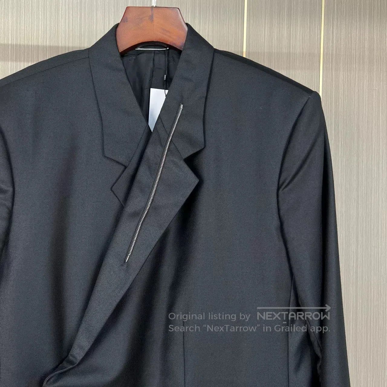 Dior black wool chain jacket by Dior. Size US XXL / EU 58 / 5 - 3 Thumbnail