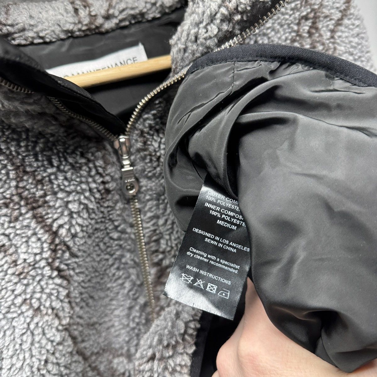 No Maintenance No Maintenance Deep Pile Sherpa Fleece Size US M / EU 48-50 / 2 - 5 Thumbnail
