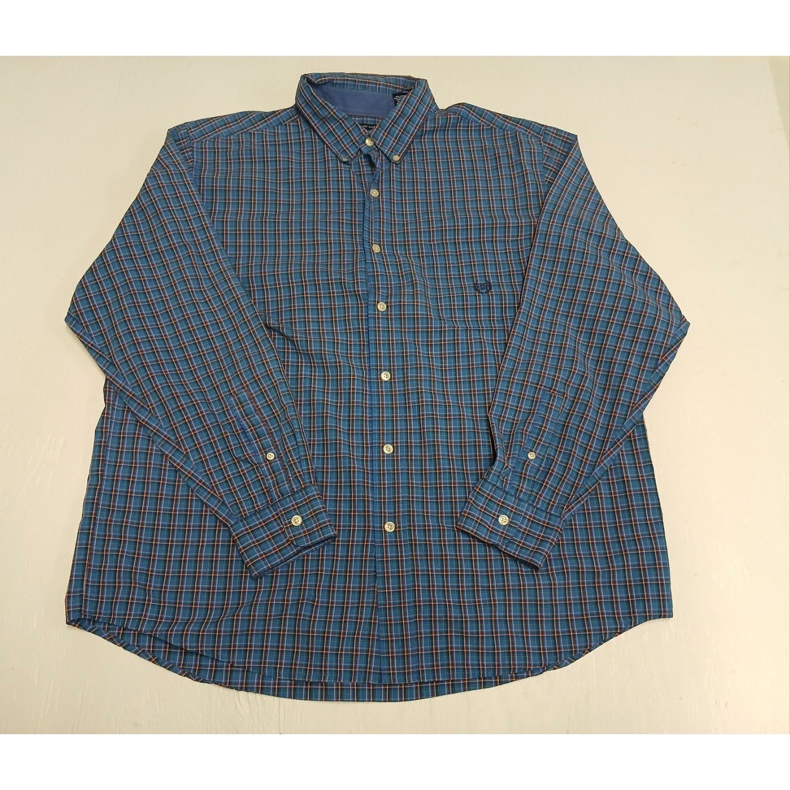 Chaps Chaps Multicolor Blue (XL) Comfort Long Sleeve Dress Shirt Size US XL / EU 56 / 4 - 1 Thumbnail