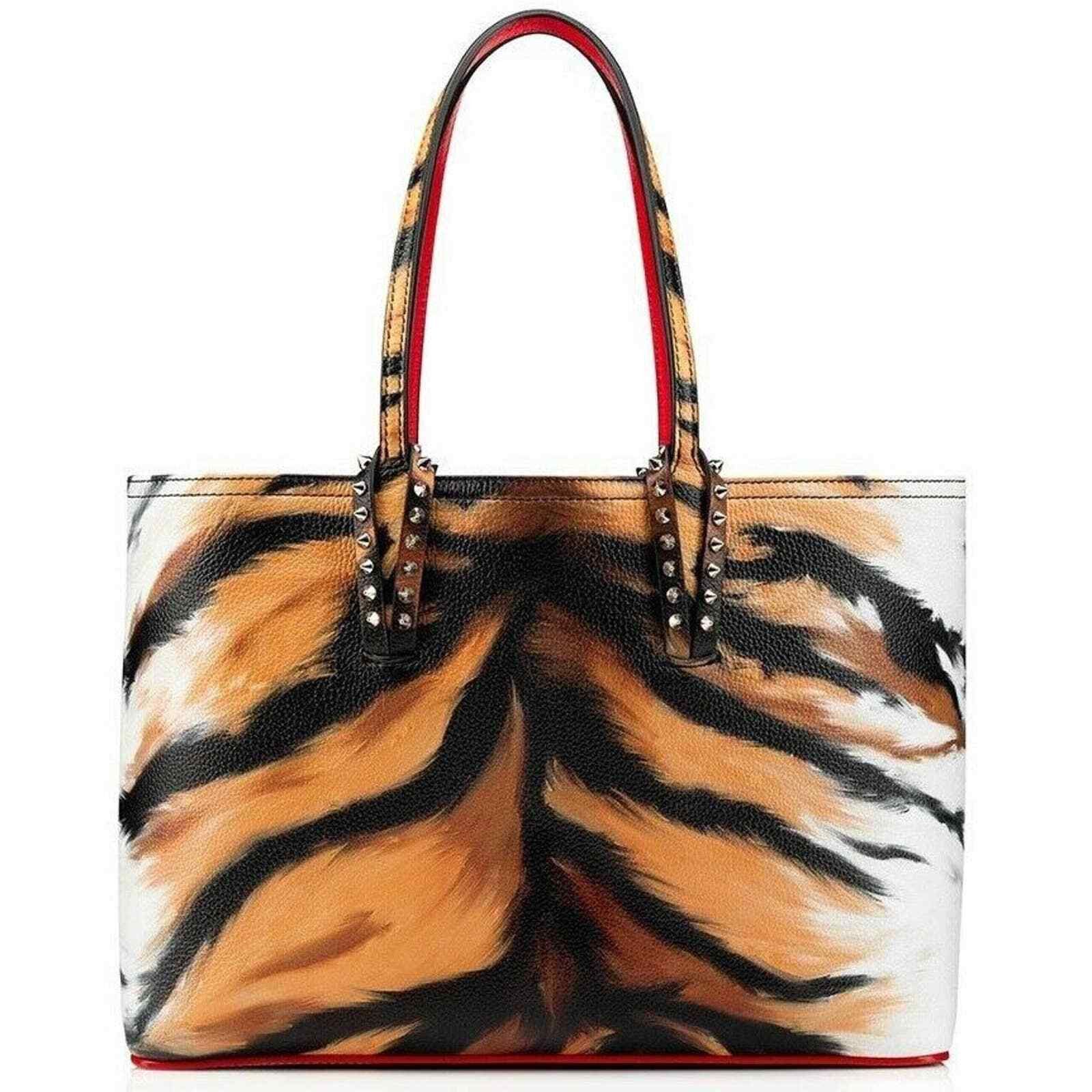 Christian Louboutin Christian Louboutin Cabata Bengale Leather Tote Shoulder Bag Size ONE SIZE - 1 Thumbnail