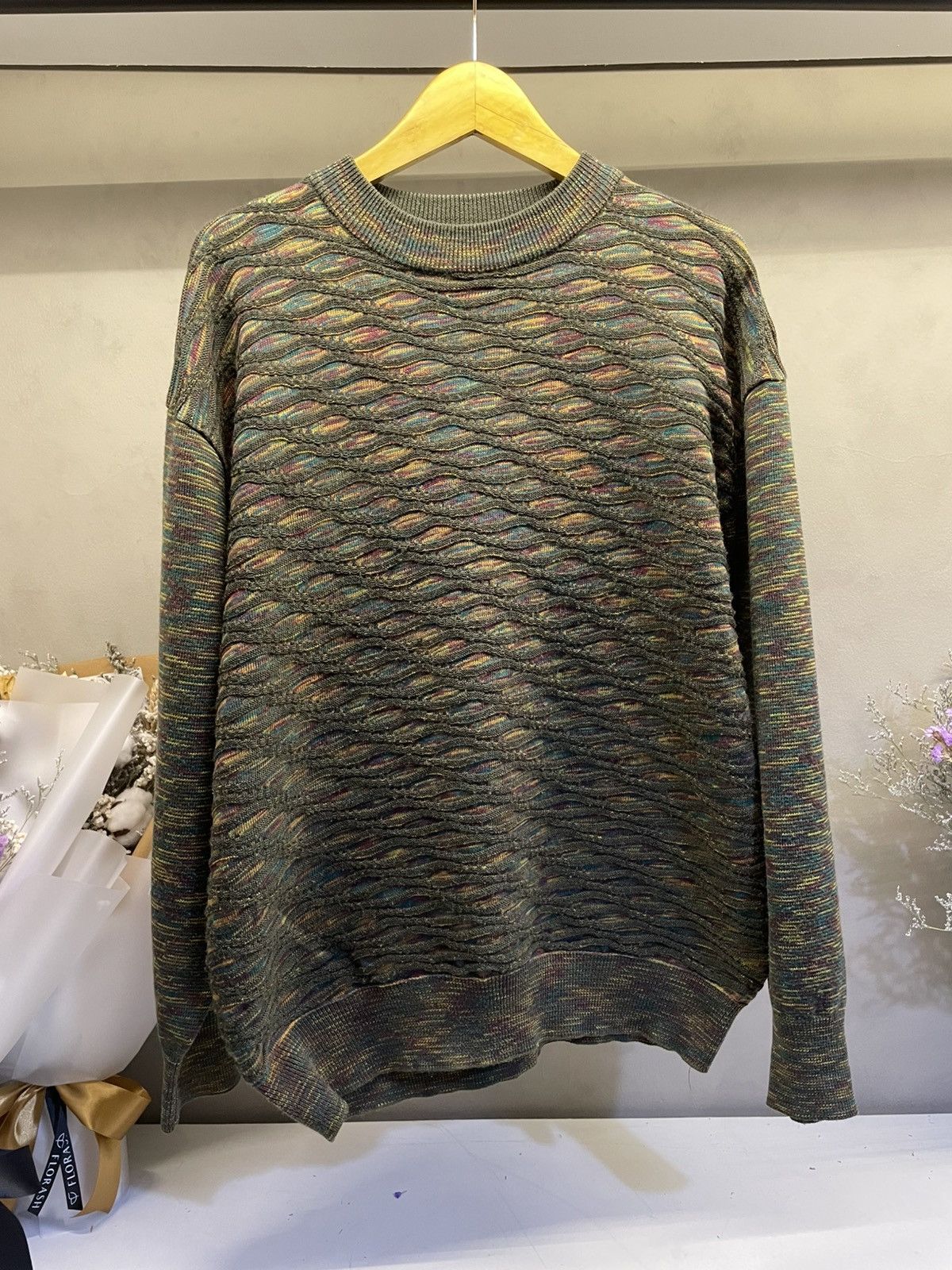 Missoni Missoni Multicolor Knit – Classic Italian Luxury Size US XL / EU 56 / 4 - 1 Thumbnail