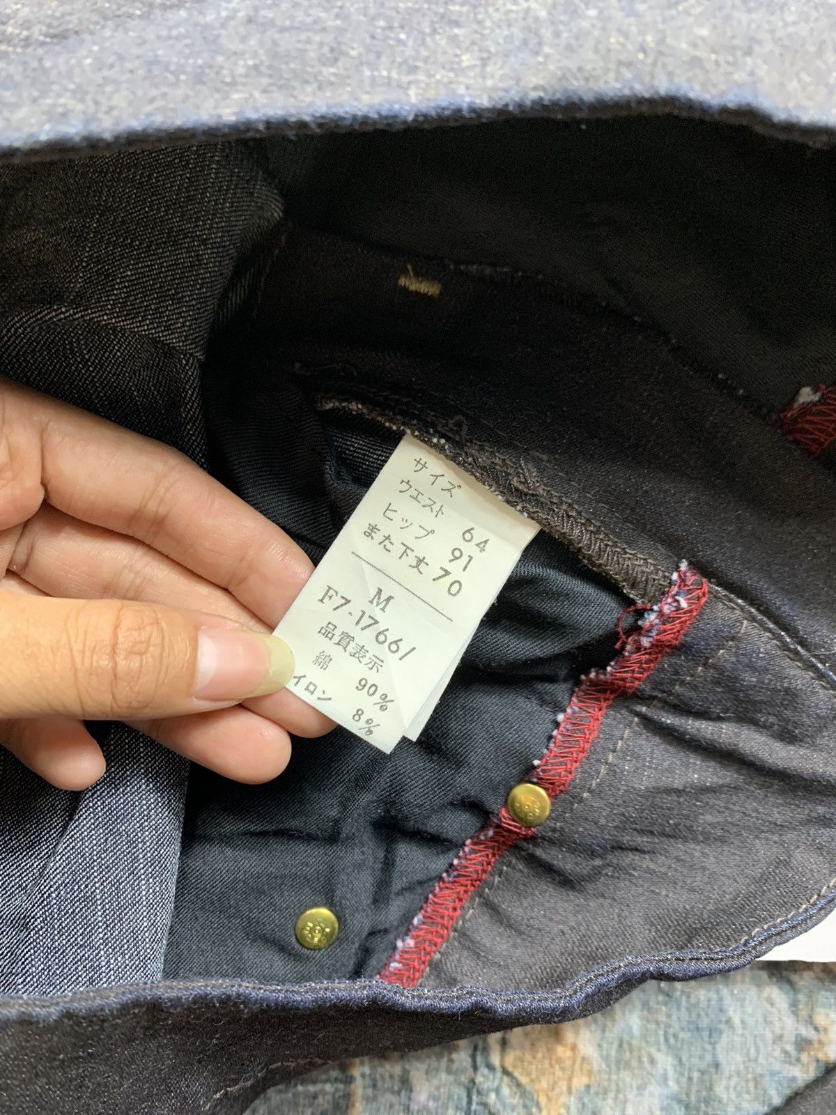 20471120 Crazy Super Flared Vintage MFG Denim Pants Size US 30 / EU 46 - 6 Thumbnail