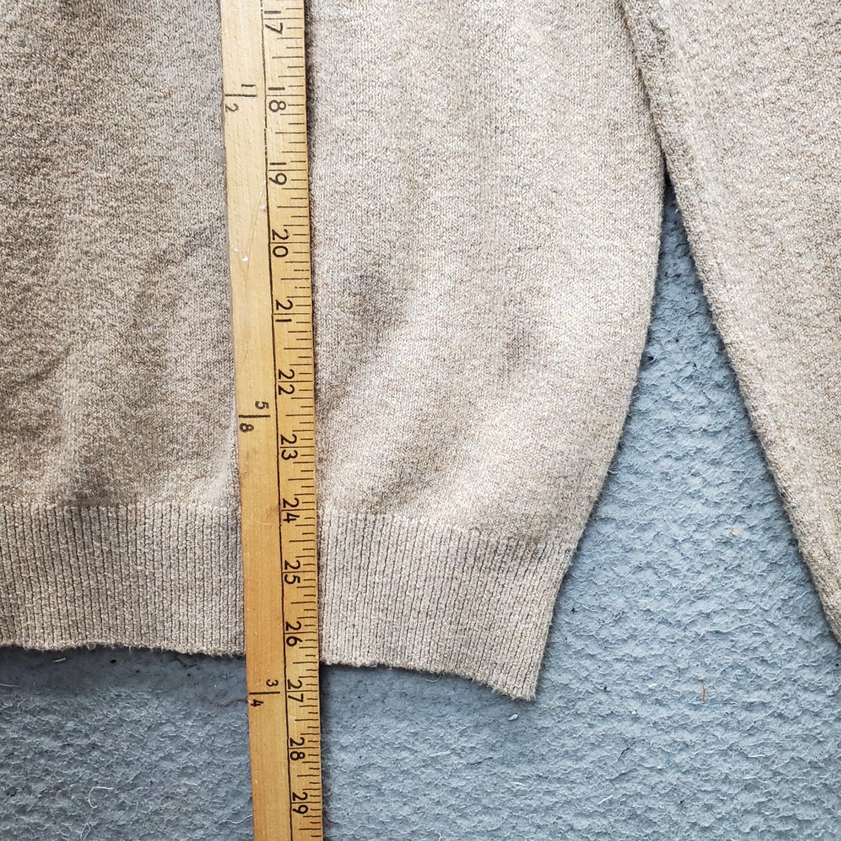 Izod IZOD Sweater Mens Small Brown Cotton Knit Long Sleeve Crew Neck Pullover Size US S / EU 44-46 / 1 - 3 Thumbnail