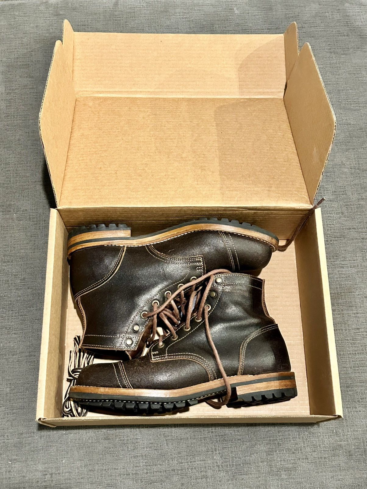 Truman Boot Co. Truman Boots Java Wax Flesh Size US 8.5 / EU 41-42 - 3 Thumbnail