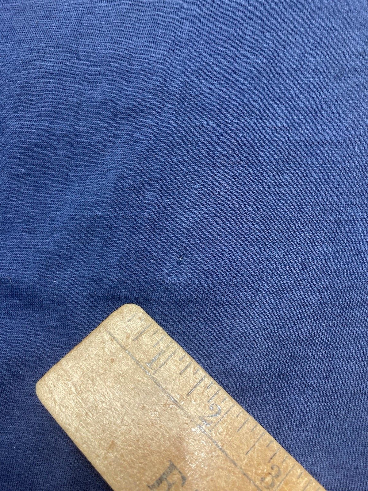 Vintage 70s pocket t shirt distressed grunge navy blue cotton medium Size US M / EU 48-50 / 2 - 10 Thumbnail